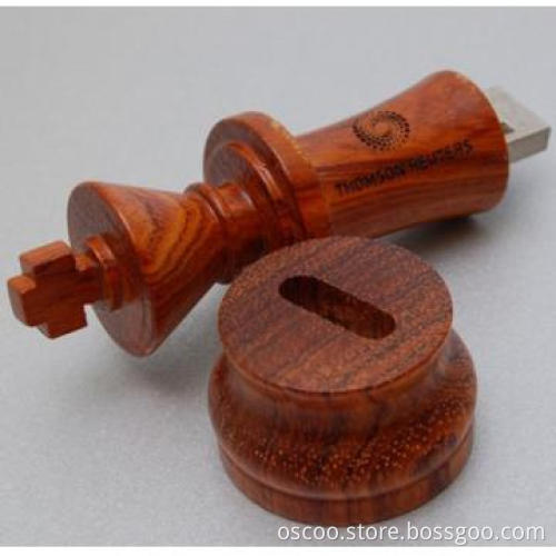woooden chess usb flash drive